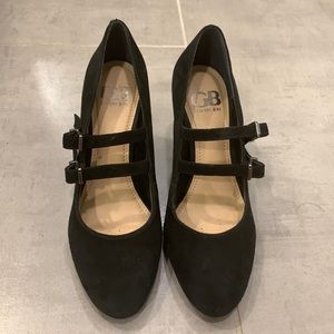 Gianni Bini double strap suede Mary Janes 8